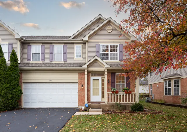 Photo 1 of Townhouse for sale at 24 N Silverton Ct, Palatine, IL 60067 | MLS# 12209867 | Listing updated on 2024-12-09