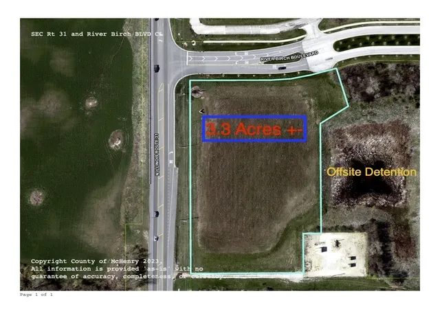1st image of 000 Se Route 31 & River Birch Blvd Se, Crystal Lake, IL 60014 | MLS# 11812389