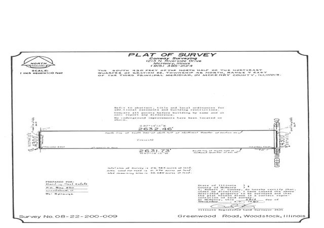 Photo 2 of Land for sale at 0 Greenwood Rd, Woodstock, IL 60098 | MLS# 12157760 | Listing updated on 2026-09-12