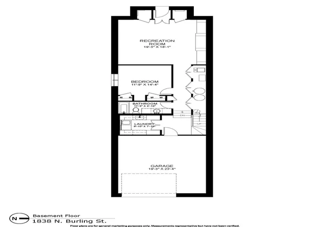 45th image of 1838 N Burling St, Chicago, IL 60614 | MLS# 12282585