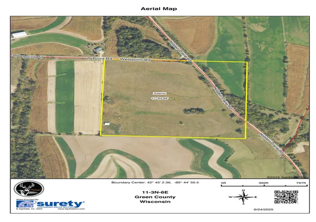 Homes for sale in Monticello, WI | 000 Holstein Prairie Rd, Monticello, WI 53570 | MLS# 12408755