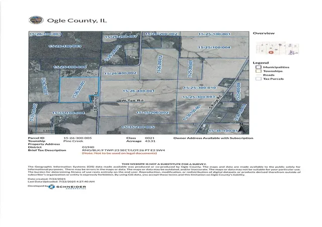 Homes for sale in Oregon, IL | 000 Butternut Rd, Oregon, IL 61061 | MLS# 12427339