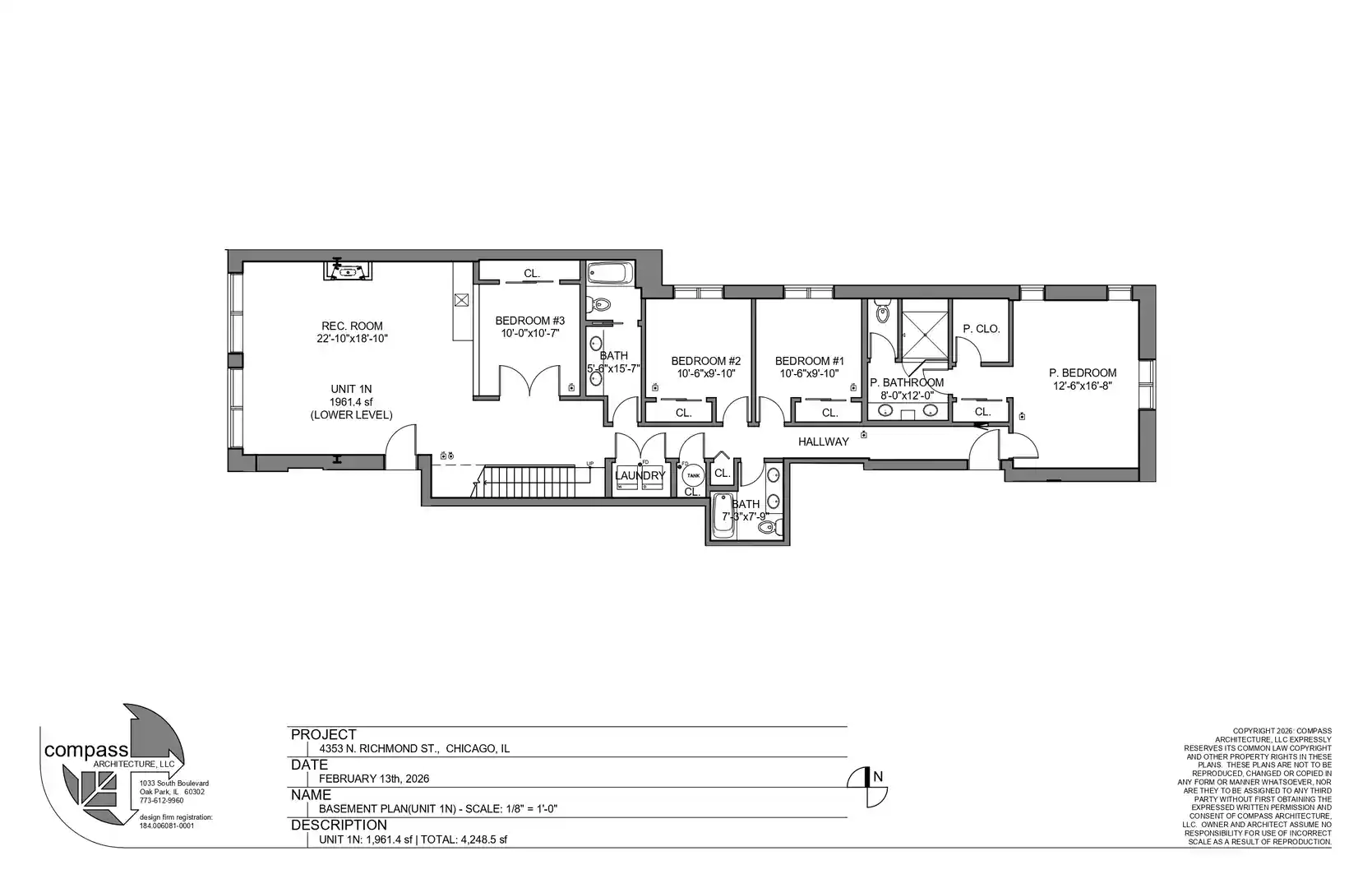 Listing Photo 45 - Condo for sale in 4353 N Richmond Ave located at 4353 N Richmond Ave, Chicago, IL 60618 - Unit #1N