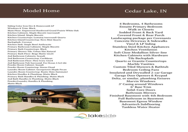 Photo 54 of Single family home for sale at 5833 W 134th Avenue, Cedar Lake, IN 46303 | MLS# 12554233 | Listing updated on 2026-04-27