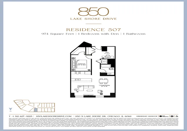 17th image of 850 N Lake Shore Dr #507, Chicago, IL 60611 | MLS# 12569107