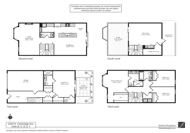 Homes for sale in Chicago, IL | 2329 N Cambridge Ave #C, Chicago, IL 60614 | MLS# 12573026