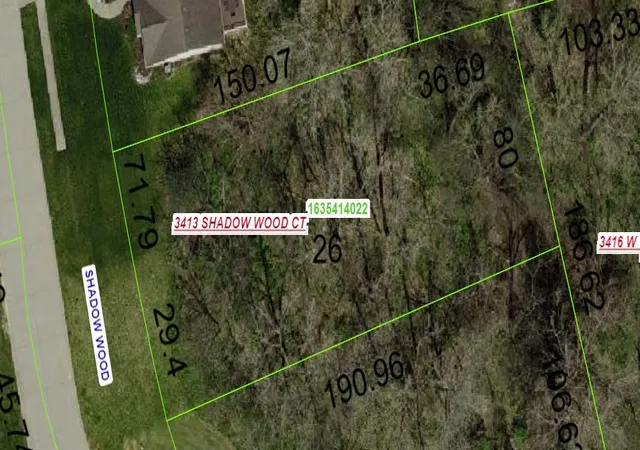 Photo 1 of Land for sale at 3413 Shadow Wood Ct, Milan, IL 61264 | MLS# 12575622 | Listing updated on 2026-04-27