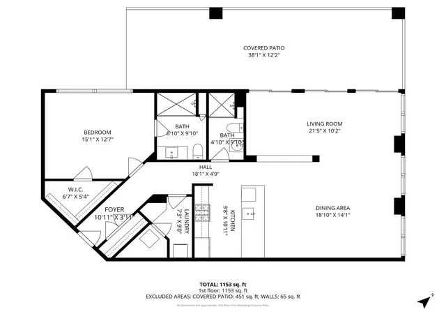 20th image of 936 W Madison St #2A, Chicago, IL 60607 | MLS# 12578502