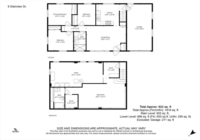 Photo 2 of Single family home for sale at 9 Glenview Dr, Decatur, IL 62521 | MLS# 12589644 | Listing updated on 2026-07-15