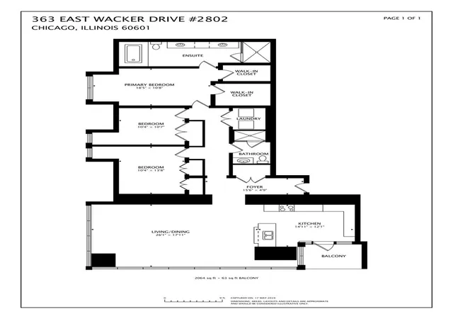 26th image of 363 E Wacker Dr #2802, Chicago, IL 60601 | MLS# 12595509