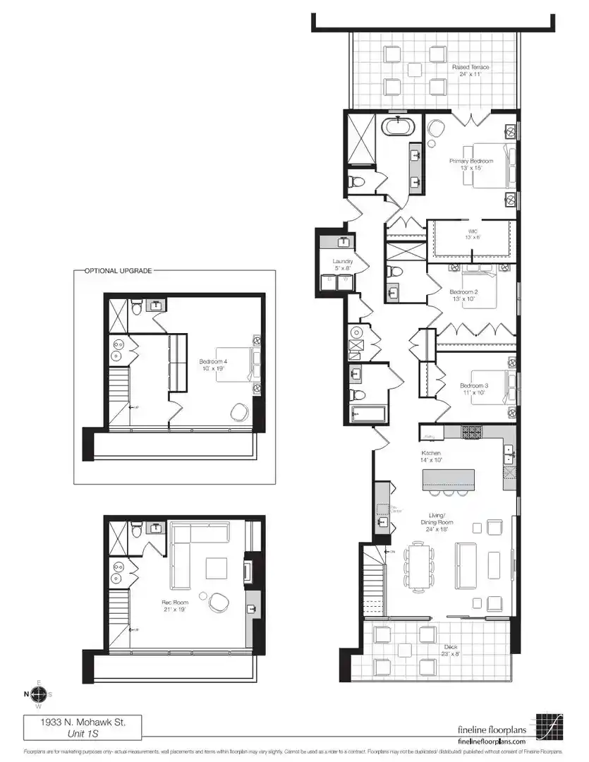 Listing Photo 15 - Condo for sale in 1935 N Mohawk St located at 1935 N Mohawk St, Chicago, IL 60614 - Unit #1S