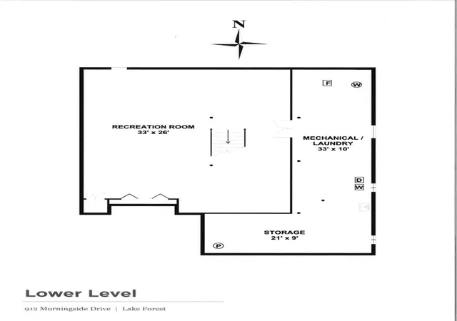 44th image of 912 Morningside Dr, Lake Forest, IL 60045 | MLS# 12600284