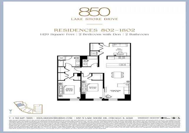 37th image of 850 N Lake Shore Dr #802, Chicago, IL 60611 | MLS# 12606458