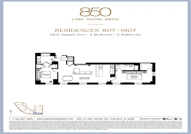 21st image of 850 N Lake Shore Dr #1607, Chicago, IL 60611 | MLS# 12607067