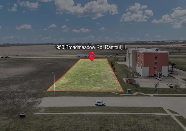 Photo 1 of Land for sale at 950 Broadmeadow Rd, Rantoul, IL 61866 | MLS# 12618867 | Listing updated on 2026-04-27