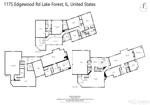 53rd image of 1175 Edgewood Rd, Lake Forest, IL 60045 | MLS# 12619030