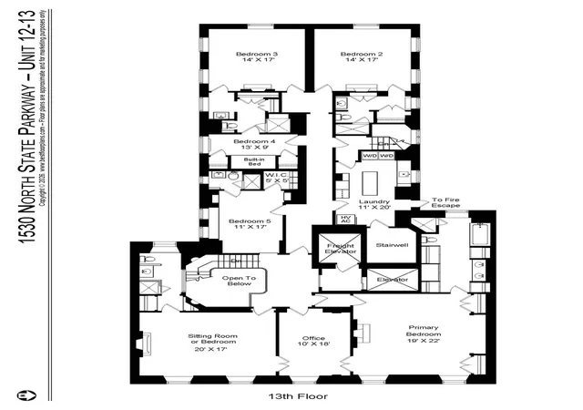 58th image of 1530 N State Pkwy #12-13, Chicago, IL 60610 | MLS# 12623597