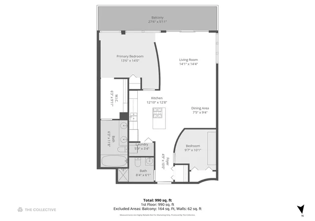 Listing Photo 5 - Condo for sale in building located at 1530 S State St, Chicago, IL 60605 - Unit #17R