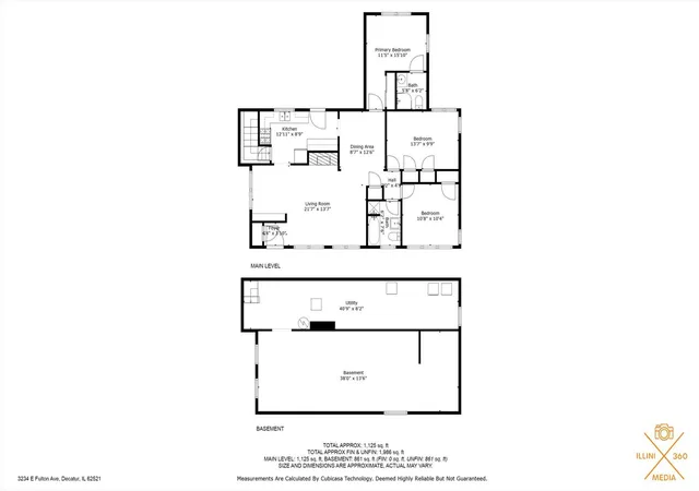 34th image of 3234 E Fulton Ave, Decatur, IL 62521 | MLS# 12629220