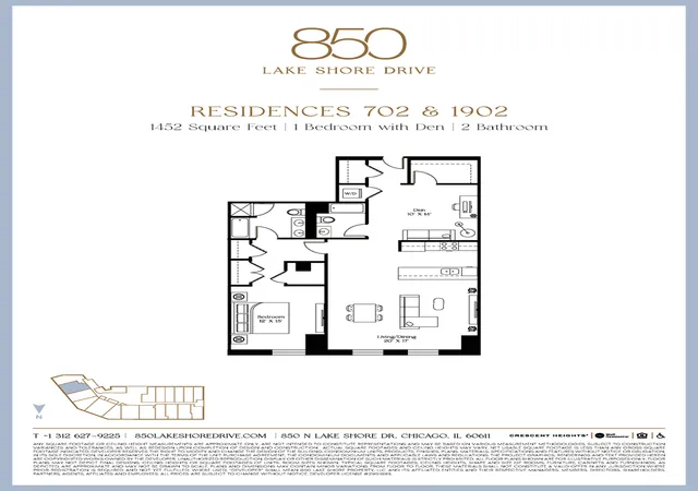 18th image of 850 N Lake Shore Dr #702, Chicago, IL 60611 | MLS# 12640079