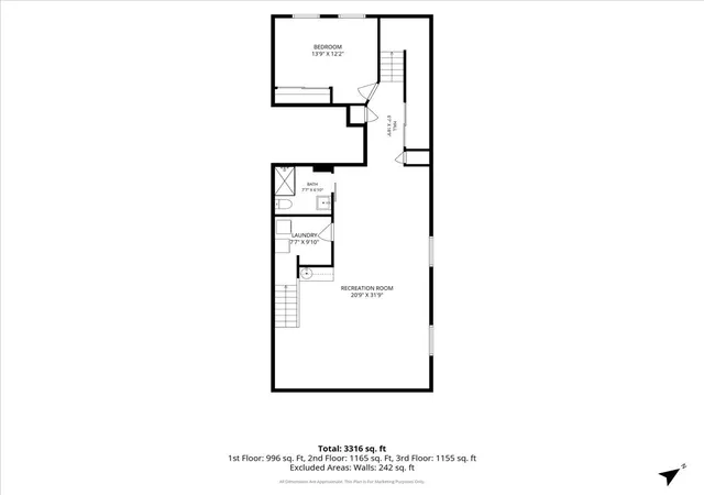 34th image of 3739 N Ridgeway Ave, Chicago, IL 60618 | MLS# 12643725