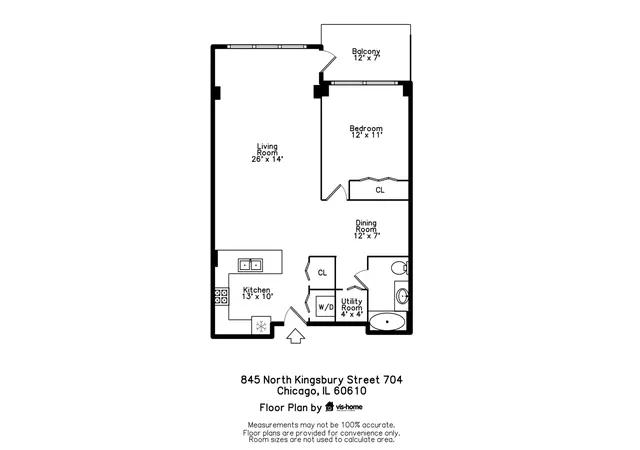 Homes for sale in Chicago, IL | 845 N Kingsbury St #704, Chicago, IL 60610 | MLS# 12647975