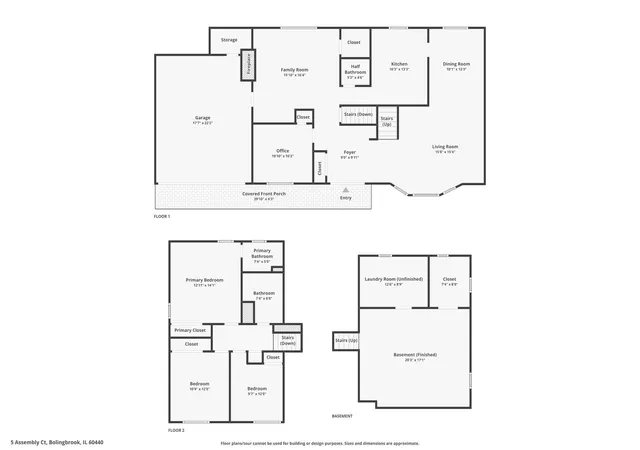 Homes for sale in Bolingbrook, IL | 5 Assembly Ct, Bolingbrook, IL 60440 | MLS# 12658917