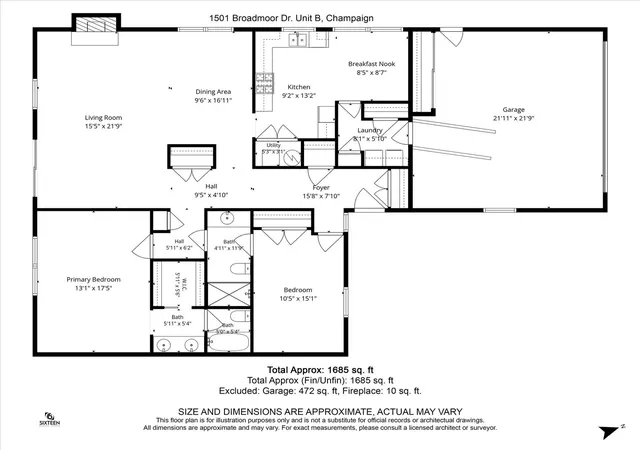 29th image of 1501 Broadmoor Dr #B, Champaign, IL 61821 | MLS# 12659160
