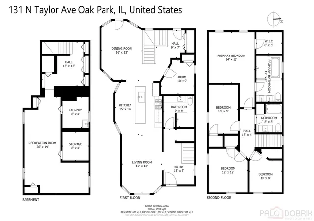 Homes for sale in Oak Park, IL | 131 N Taylor Ave, Oak Park, IL 60302 | MLS# 12662583