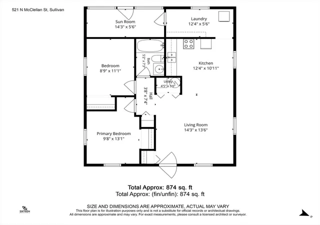 Homes for sale in Sullivan, IL | 521 N Mcclellan St, Sullivan, IL 61951 | MLS# 12663988