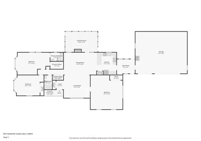 Homes for sale in Crystal Lake, IL | 6511 Sands Rd, Crystal Lake, IL 60014 | MLS# 12666998