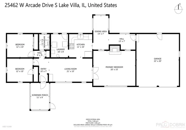 25th image of 25462 W Arcade Dr S, Lake Villa, IL 60046 | MLS# 12668476