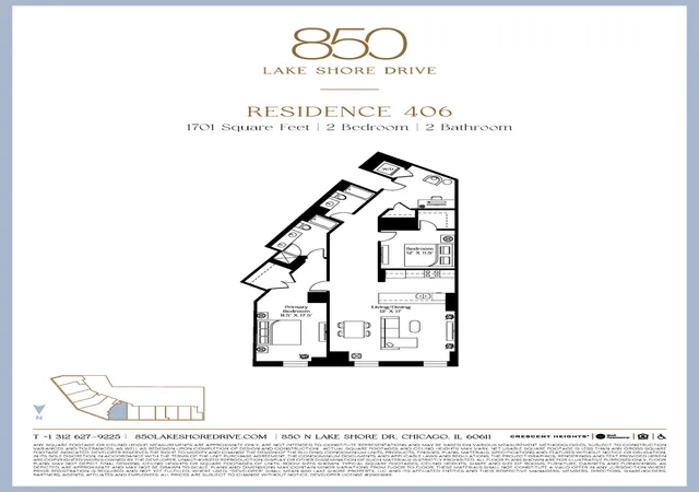 18th image of 850 N Lake Shore Dr #406, Chicago, IL 60611 | MLS# 12669277