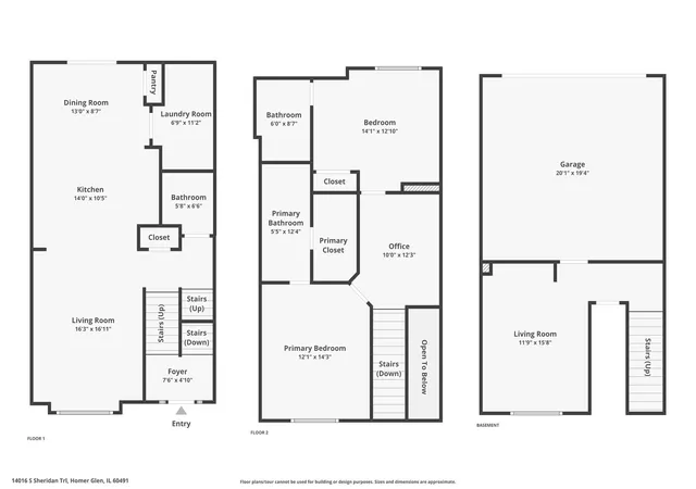 Homes for sale in Homer Glen, IL | 14016 S Sheridan Trl, Homer Glen, IL 60491 | MLS# 12669836