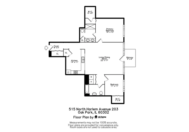 Homes for sale in Oak Park, IL | 515 N Harlem Ave #203, Oak Park, IL 60302 | MLS# 12672739