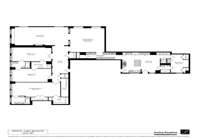 30th image of 3500 N Lake Shore Dr #3C, Chicago, IL 60657 | MLS# 12672845