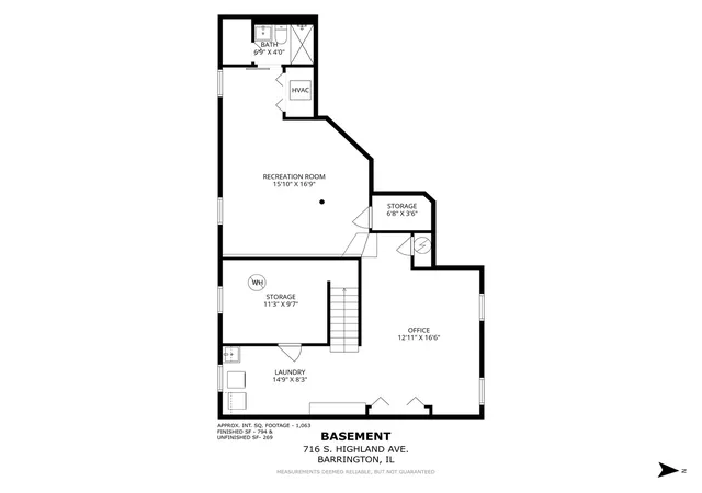 45th image of 716 Highland Ave, Barrington, IL 60010 | MLS# 12672879
