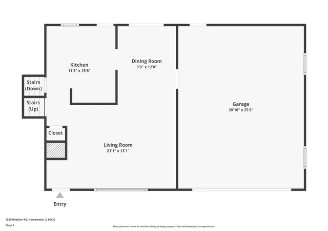 30th image of 1339 Heather Rd, Homewood, IL 60430 | MLS# 12674107