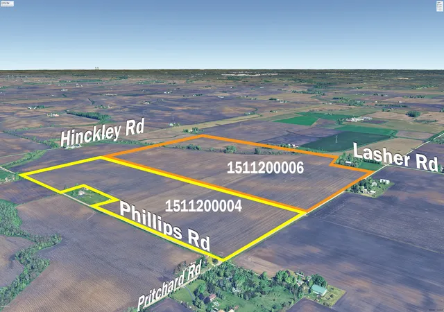 Homes for sale in Hinckley, IL | 0000 Nw Phillips Road And Pritchard Rd, Hinckley, IL 60520 | MLS# 12674142
