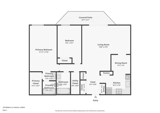 Photo 25 of Condo for sale at 1275 E Baldwin Ln #104, Palatine, IL 60074 | MLS# 12674168 | Listing updated on 2026-08-20