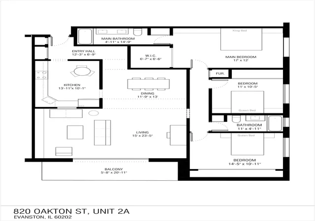 30th image of 820 Oakton St #2A, Evanston, IL 60202 | MLS# 12675374