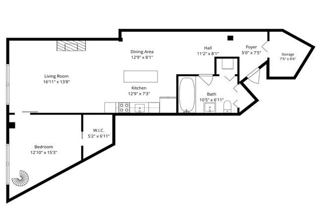 Homes for sale in Chicago, IL | 1728 N Damen Ave #309, Chicago, IL 60647 | MLS# 12677591
