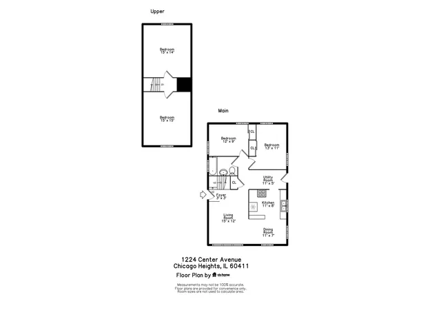 22nd image of 1224 Center Ave, Chicago Heights, IL 60411 | MLS# 12678623