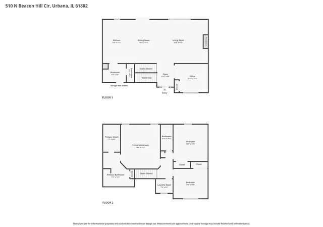 Homes for sale in Urbana, IL | 510 N Beacon Hill Cir, Urbana, IL 61802 | MLS# 12681877