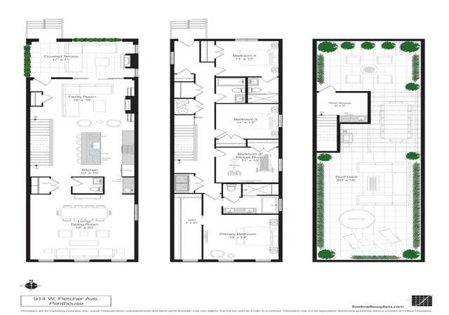 4th image of 914 W Fletcher St #PH, Chicago, IL 60657 | MLS# 12681915