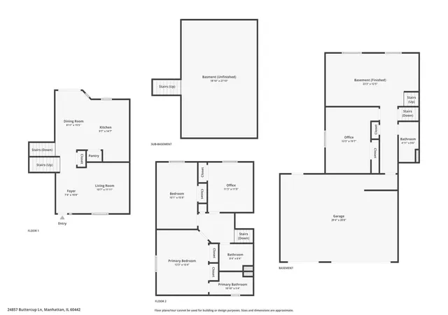 Homes for sale in Manhattan, IL | 24857 Buttercup Ln, Manhattan, IL 60442 | MLS# 12682178