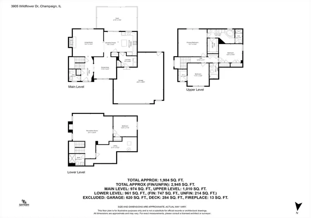 47th image of 3905 Wild Flower Dr, Champaign, IL 61822 | MLS# 12682326