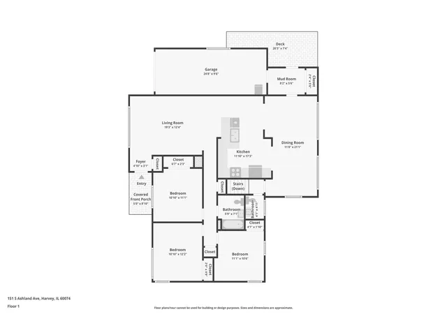 Homes for sale in Palatine, IL | 151 S Ashland Ave, Palatine, IL 60074 | MLS# 12682354