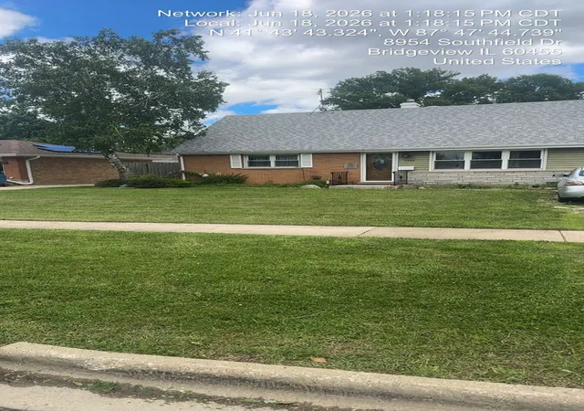 Photo 1 of Single family home for sale at 8949 Olympic Dr, Bridgeview, IL 60455 | MLS# 12682761 | Listing updated on 2026-08-09