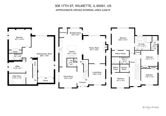 48th image of 306 17th St, Wilmette, IL 60091 | MLS# 12684479